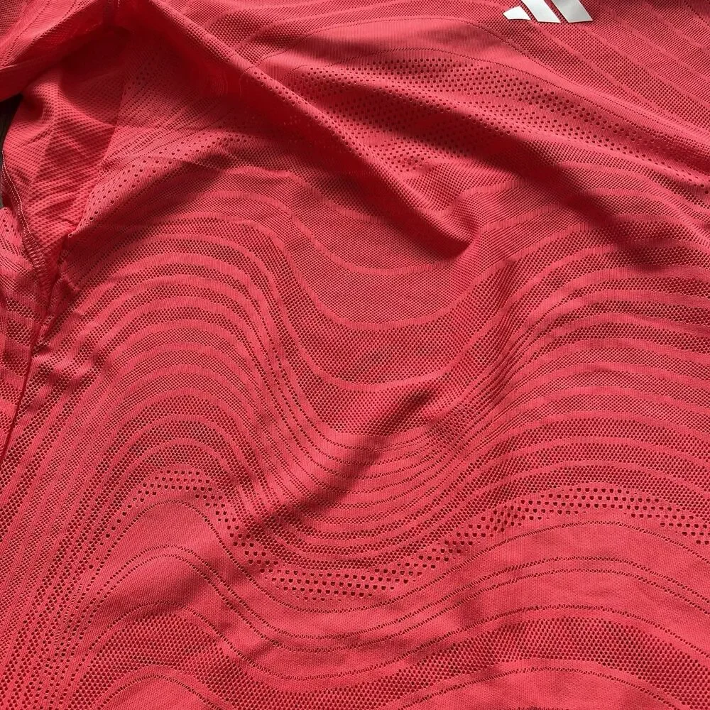 adidas Pro Climachill+ Freelift Men's Mesh Tennis T-Shirt Slim Fit JD8633 Mens L